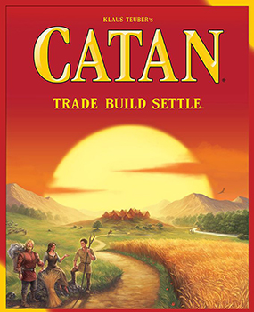 Catan board game box